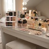 Организация косметики. Новый туалетный столик бьюти блогера MakeUpKaty